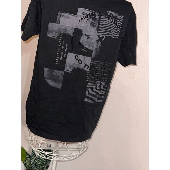 Authentic Nice Salsa Jeans men size regular fit t-shirt. Black. Round neck. Shor - Picture 2 of 6